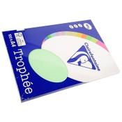 A4 80g paper (green) | Clairefontaine | 100 sheets image