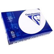 A4 80g paper with 4-hole punch | Clairefontaine Clairalfa | 500 sheets image