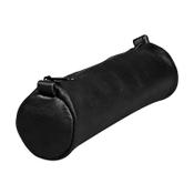 Clairefontaine Age small black round leather pencil case image