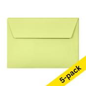 Envelope 114 x 162mm (C6) | leaf green PEEL &amp; SEAL, 120g | Clairefontaine | 5-pack **Clearance** image