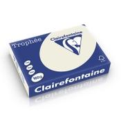 Clairefontaine pearl grey A4 coloured paper, 160gsm (250 sheets) image