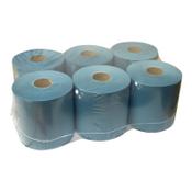 Cleaning roll (1-ply) for Tork M2 dispenser | blue | 123ink | 6-pack