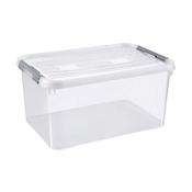 Storage box 50L | transparent | Curver Handy+ image