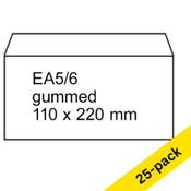 DL (EA5/6) envelope 110 x 220mm | white gummed | 123ink | 25-pack image