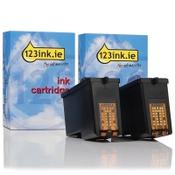 Dell Series 5 (592-10092) high capacity black ink cartridge 2-pack (123ink version) image
