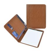 Desq brown A4 writing folder