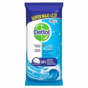 Cleaning wipes (110 wipes) | Dettol Power &amp; Fresh Ocean