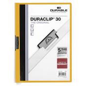 A4 Clip folder (30-page) | Durable Duraclip orange image