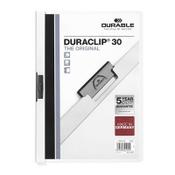 A4 Clip folder (30-page) | Durable Duraclip white image