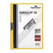A4 Clip folder (30-page) | Durable Duraclip yellow image