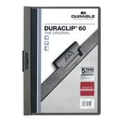 A4 Clip folder (60-page) | Durable Duraclip anthracite image