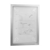 Durable Duraframe WALLPAPER silver A4 self-adhesive information frame (1-pack) **Clearance**
