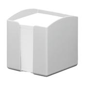 Memo cube | Durable | ECO grey + refill | white | 800pcs image