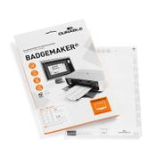 Textile labels/name badges (60 x 90mm) | Durable | 160 labels image