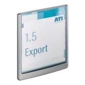 Durable door sign click sign, 149mm x 148.5mm