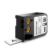 Dymo 1868811 XTL shrink tubing tape, black on white, 19mm (original Dymo) image