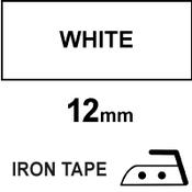 Dymo S0718850 / 18769 white iron-on tape, 12mm (123ink version) image