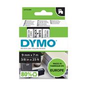Dymo S0720680 / 40913 black on white tape, 9mm (original) image