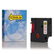 Dymo S0720700 / 40915 red on white tape, 9mm (123ink version) image