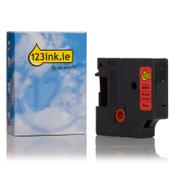 Dymo S0720720 / 40917 black on red tape, 9mm (123ink version) image