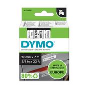 Dymo S0720830 / 45803 black on white tape, 19mm (original Dymo) image