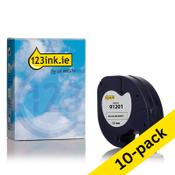 Dymo S0721610 / 91201 white plastic tape, 12mm (123ink version) | 10-pack image