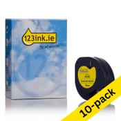 Dymo S0721620 / 91202 yellow plastic tape, 12mm (123ink version) | 10-pack image