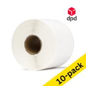 Dymo S0904980 extra large DPD shipping labels (123ink version) | 10-pack