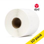 Dymo S0904980 extra large DPD shipping labels (123ink version) | 10-pack for 550 / 5XL