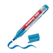 Edding 385 light blue flipchart effect marker (1.5 - 5mm brush tip) image