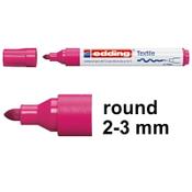 Edding 4500 carmine red textile marker image
