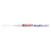 Acrylic marker 1 - 2mm | Edding 5300 | traffic white image