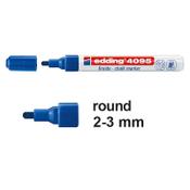 Chalk marker 2 - 3mm round | blue | Edding 4095 image