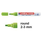Chalk marker 2 - 3mm round | light green | Edding 4095 image