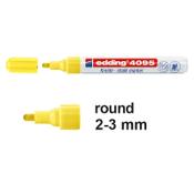 Chalk marker 2 - 3mm round | neon yellow | Edding 4095 image