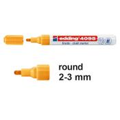 Chalk marker 2 - 3mm round | orange | Edding 4095 image