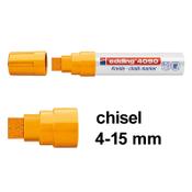Chalk marker 4 - 15mm chisel | orange | Edding 4090 image