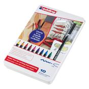 Felt-tip pen set in metal box | Edding 1300 | 10-pack image