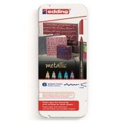 Felt-tip pens | assorted metallic colours | Edding 1200 | 6-pack image