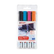 Glassboard markers 1.5mm - 3mm | assorted colours | Edding 95 | 4-pack image