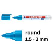 Glassboard markers 1.5mm - 3mm | light blue | Edding 95 image