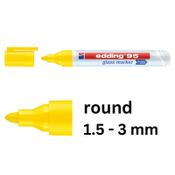 Glassboard markers 1.5mm - 3mm | yellow | Edding 95 image