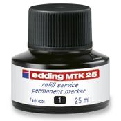 Edding MTK 25 black ink refill (25ml) image