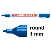 Permanent marker 1mm | Edding 400 | blue image