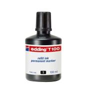 Edding T100 black ink refill (100ml) image