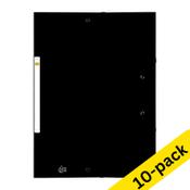 Elastomer folder A4 | black cardboard | 123ink | 10-pack image