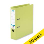 A4 lever arch file | Elba Smart Pro+ polypropylene | light green 80mm | 10-pack image