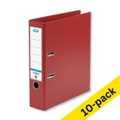 A4 lever arch file | Elba Smart Pro+ polypropylene | red 80mm | 10-pack image
