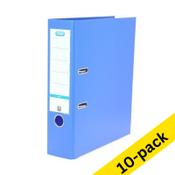 A4 lever arch file (80mm) | polypropylene | Elba Smart Pro+ light blue | 10-pack image