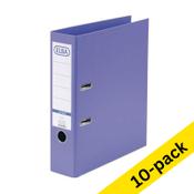 A4 lever arch file (80mm) | polypropylene | Elba Smart Pro+ purple | 10-pack image